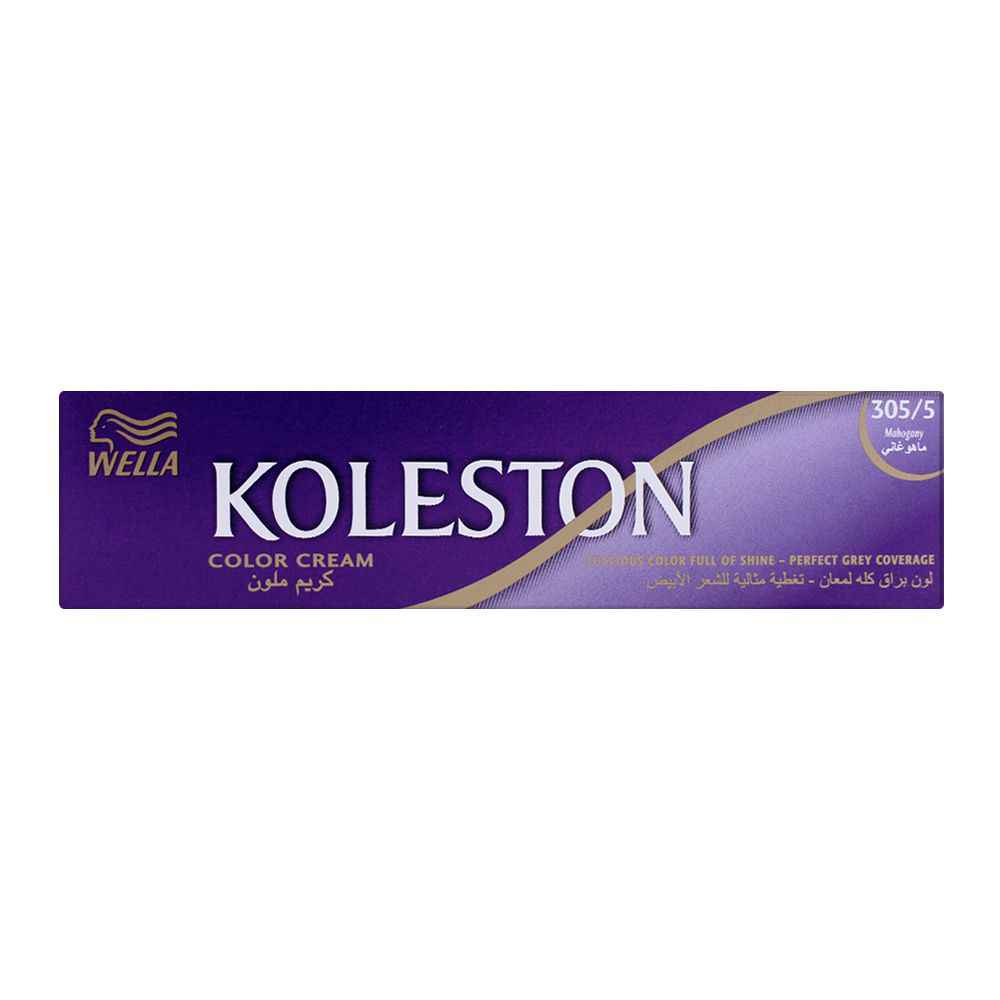 Buy Wella Koleston Color Cream Tube, 305/5 Mahogany, 60ml Online At  Competitive Price 